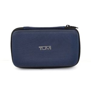 TUMI  Navy Blue Hardshell Zip Case